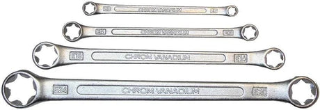 SW Stahl SW-Stahl Doppelringschlüsselsatz Torx Doppelringschlüsselsatz flach exf.