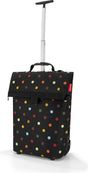 Reisenthel Trolley M Einkaufstrolley – Polyester – 43 l – Punkte schwarz