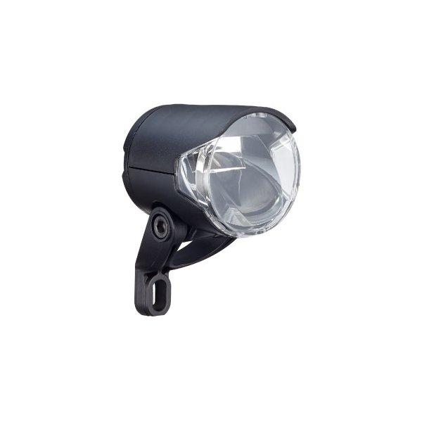 Scheinwerfer HRMANS H -Black MR4 Dynamo - auf Funktion - mit Halter - 100 120 Lumen