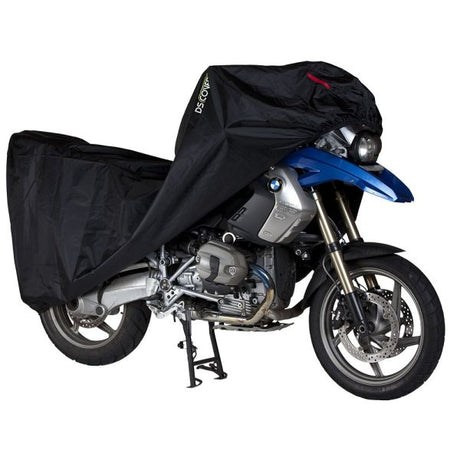 DS deckt Motorradabdeckung Delta XXL ab - schwarz