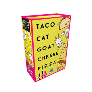 Blau-orangefarbene Taco-Katzen-Ziegenkäse-Pizza