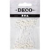 Creativ Company Bloemmeeldraaden White Pearl, 100..