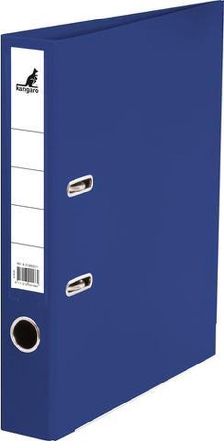 Kangaro ordner a4 - 2-rings - donkerblauw - rugbreedte 50mm