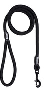 Rebel petz hondenriem - trainingslijn - zwart - l - 12 mm x 140 cm l