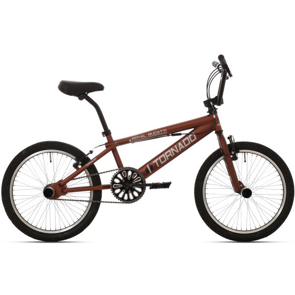 Royal BMX Fahrrad – Bugatti Tornado Freestyle 20 Zoll – Dunkelbraun