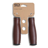Selle Orient Fahrradgriffe 135 mm braunes künstliches Leder