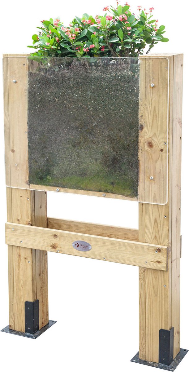 Klassische Welt der Welt Welt Holz Pflanzer "Wachsen".