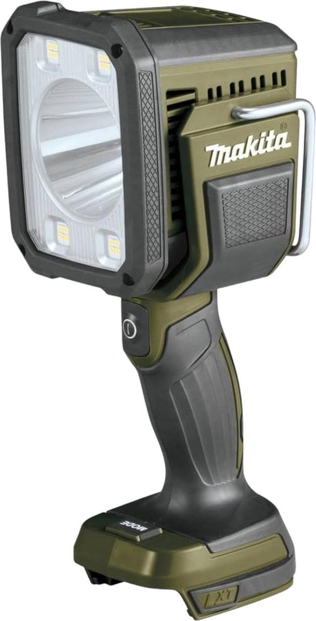 Makita DML 812 O Akku-Handstrahler 18 V 1250 lm LED Olivgrün Outdoor Adventure Special Edition Solo – ohne Akku, ohne Ladegerät