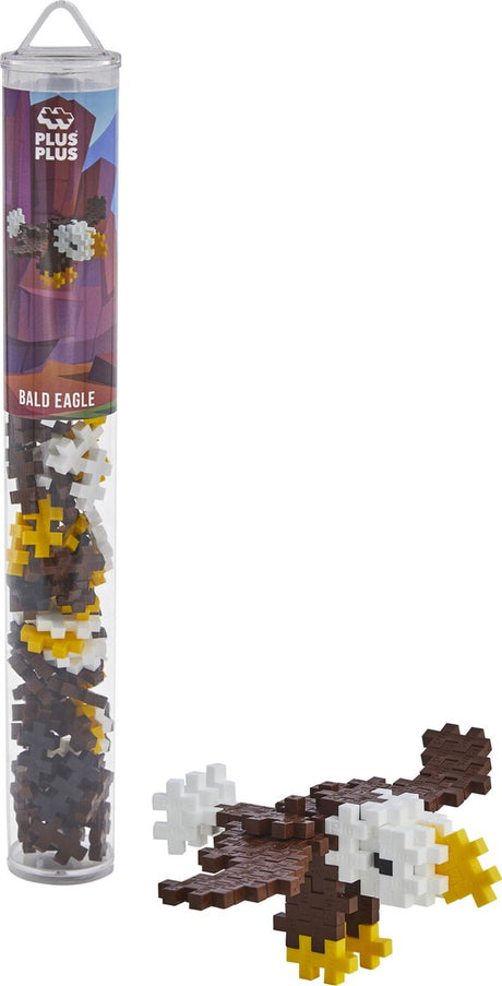 Plus-Plus Tube Seeadler 100-teiliger Baukasten – 4273 – Bauspielzeug – Konstruktionsspielzeug – Set mit Bausteinen – ab 5 Jahren