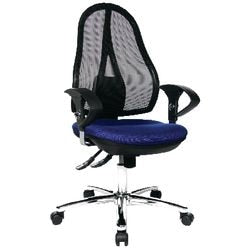 Bürostuhl Topstar Open Point Sy Deluxe Blau, Schwarz