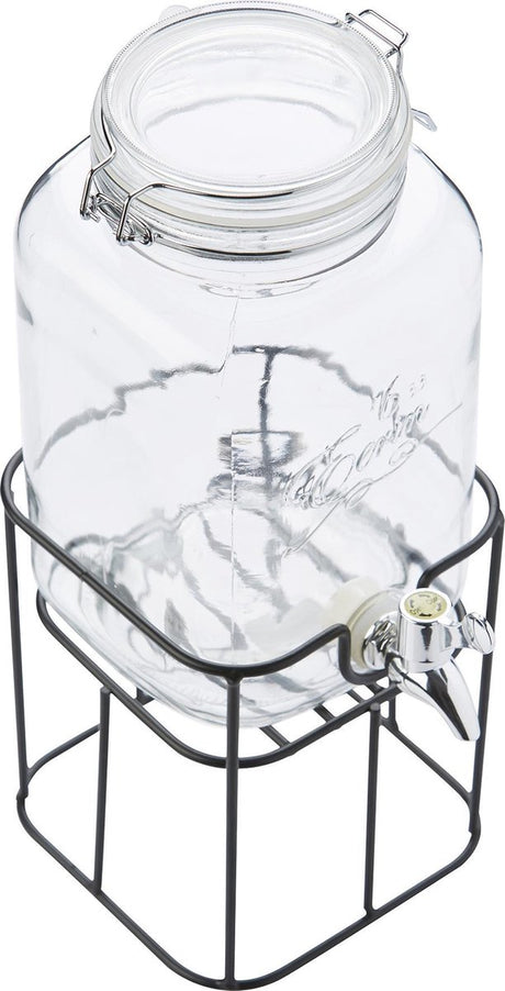 Point-Virgule-Getränkespender 3,6 Liter - mit Metallhalterung
