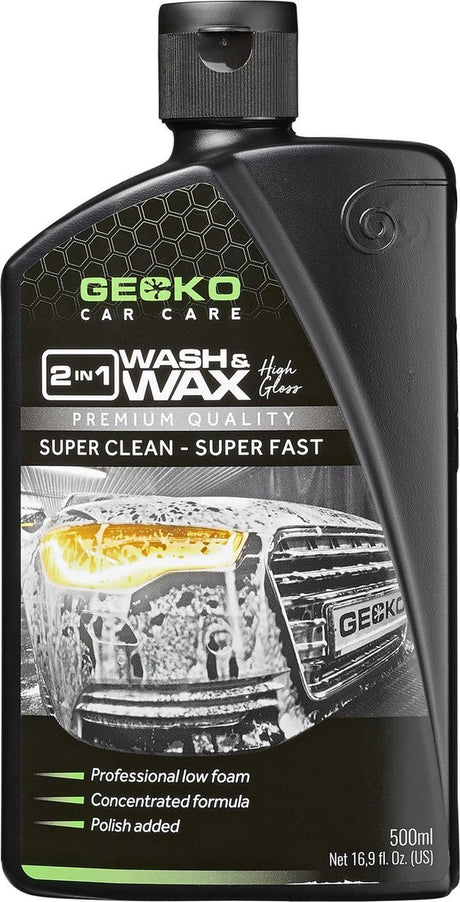 Gecko car care gecko shampoo glans 500 ml
