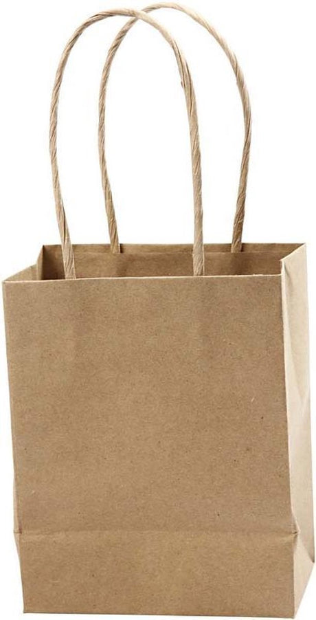 Creativ Company CC Papiertüten 17x12x7 cm Kraft 10 Stück