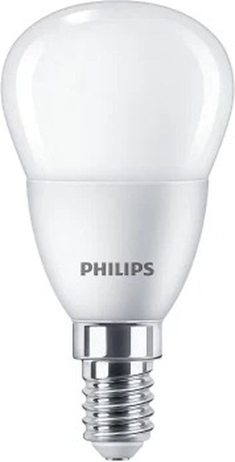 Philips led philips - corepro led lustre e14 kogel mat 5w 470lm - 827 zeer warm wit | vervangt 40w