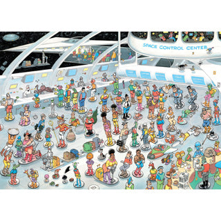 Jan van Haasteren Puzzle – Gib uns Platz wie im Film – 2x1000 Teile.