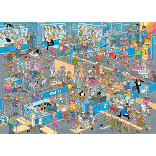 Jan van Haasteren Puzzle – Der Baumarkt und die Renovierung, 2x1000 Teile.