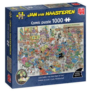 Jumbo JVH Puzzle nk Mann nerv dich nicht 1000 Teile