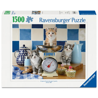 Ravensburger – Katzen in der Küche – Puzzle – 1500 Teile