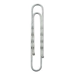 Büroklammern Norica 2262 Metall 77 mm 100 Stück