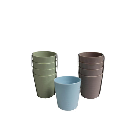 Plastikbecher 25cl ø7,5xh8,5cm, 4er-Set