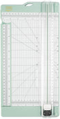 Vaessen creative papiersnijder - 30,5 x 15 cm - met uitschuifbare liniaal en rilfunctie - mint - papier snijden en vouwen