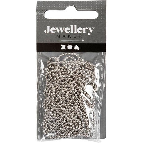 Kreativunternehmen https: www.cchobby.nl ball chain-d-1-5-mm-silvered-3-m-1-roll