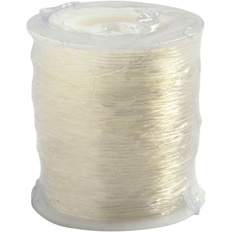 Creativ Company Gummischnur, rund, Stärke 1 mm, 50 m 1 Rolle