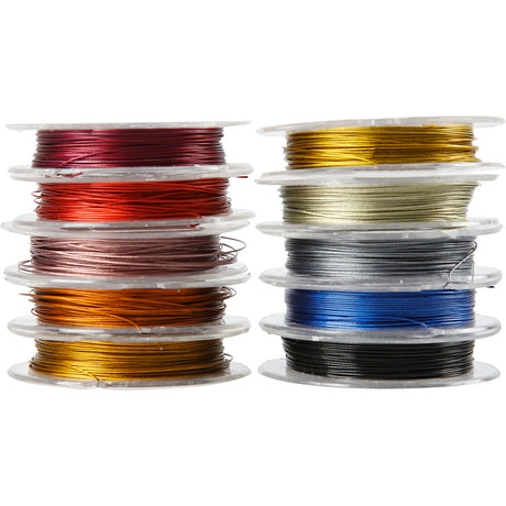 Https: www.cchobby.nl Jewelry-wire-thickness-0-38-mm-various-colors-10-m-1-box