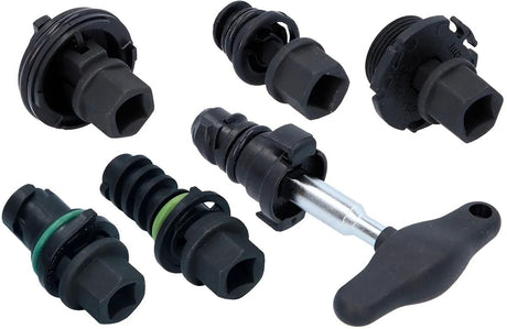 KS Tools KS-Tools Öl-Service-Einsatz-Set Öl-Spezialprofil-Set 6-tlg. 3 8