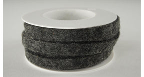 Rol viltband 10 mm x 5 mtr antraciet