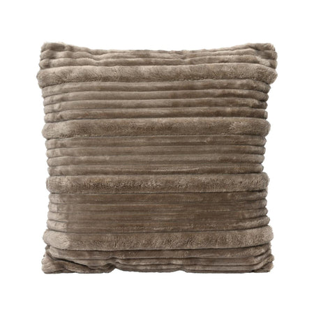 Decoris Dekokissen Polyester grau 45x45cm