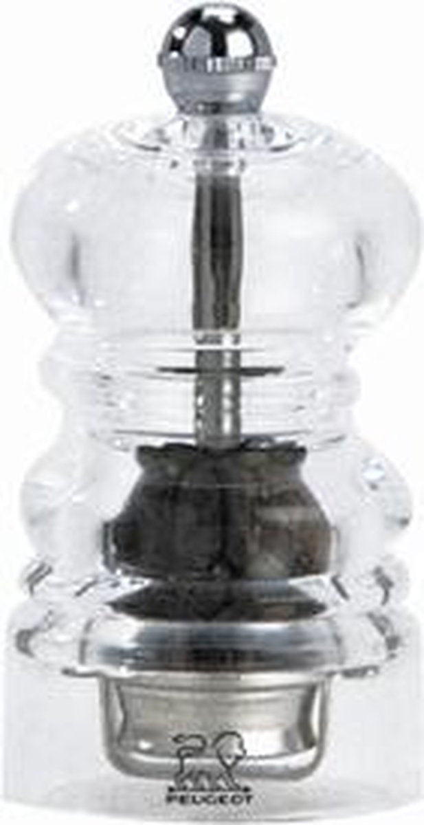 Peugeot nancy pepermolen 9cm - transparant - acryl