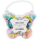 Kreativunternehmen https: www.cchobby.nl plastic-beads-d-5-35-mm-hole size-1-8-mm-various-colors-193-gr-300-ml-1-box