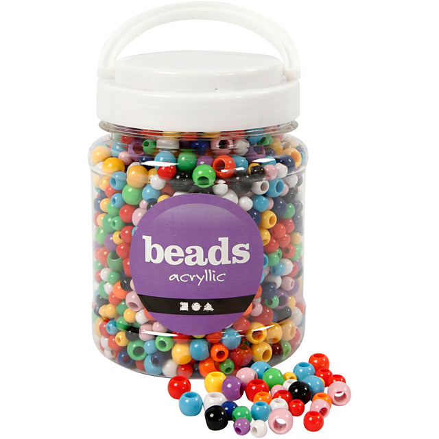 Https: www.cchobby.nl pony-beads-d-6-10-mm-hole size-3-5-mm-ca. 1720-piece-verschiedene-farben-430-gr-700-ml-1-box