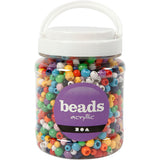 Https: www.cchobby.nl pony-beads-d-6-10-mm-hole size-3-5-mm-ca. 1720-piece-verschiedene-farben-430-gr-700-ml-1-box