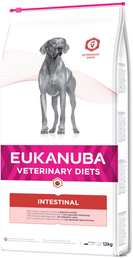 Eukanuba Veterinärdiäten – Trockenfutter für Hunde – Darm – Diätfutter – 12 kg