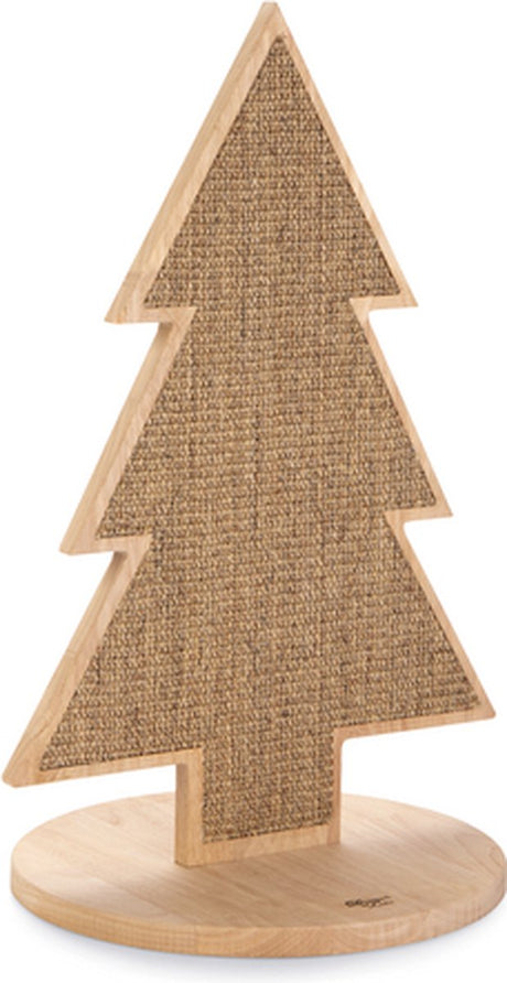 Designed by lotte krab kerstboom - krabpaal - hout - 35x35x62 cm
