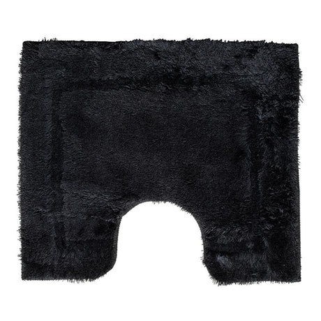 Wicotex WC-Vorleger uni schwarz 50x60cm