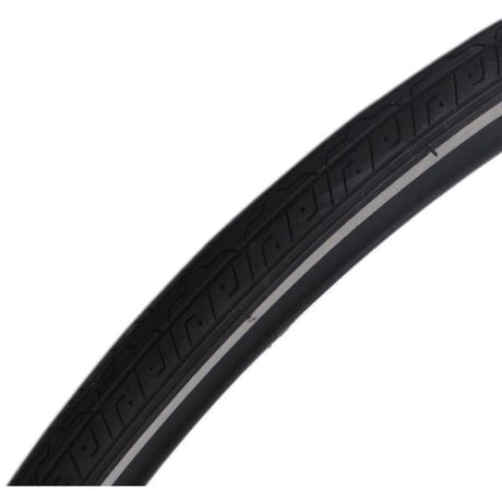 Deli-Reifenreifen Reifen 27 x 1¼ 32-630 Schwarz mit Reflexion
