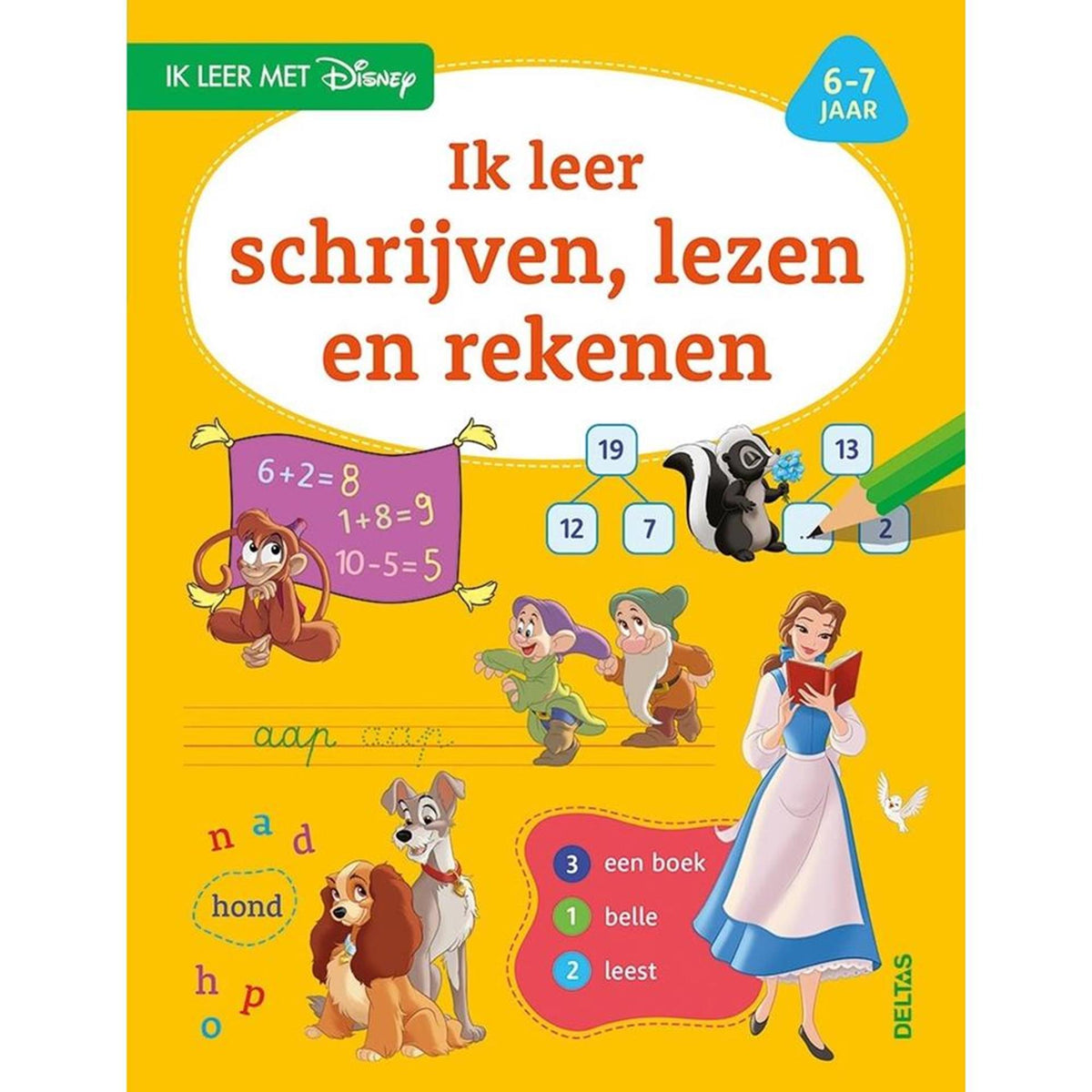 Deltas Disney Ich lerne schreiben, lesen und rechnen (6-7 Jahre)