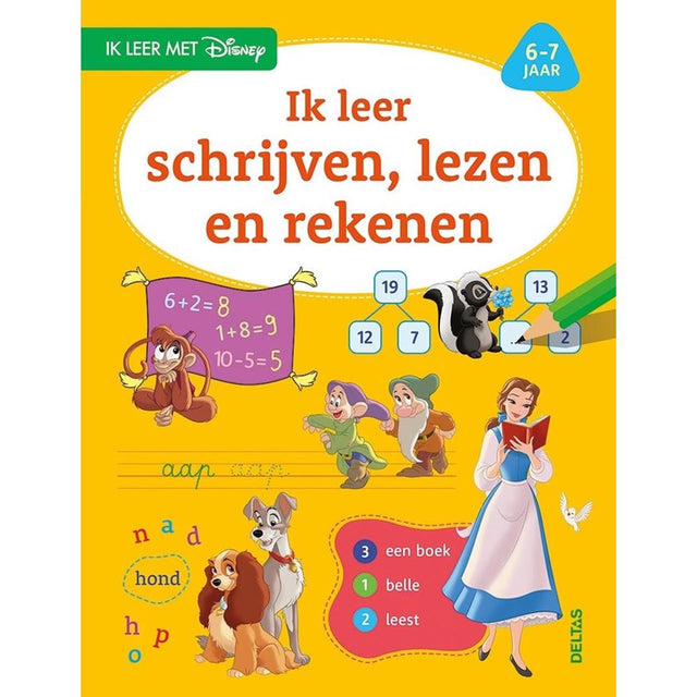 Deltas Disney Ich lerne schreiben, lesen und rechnen (6-7 Jahre)