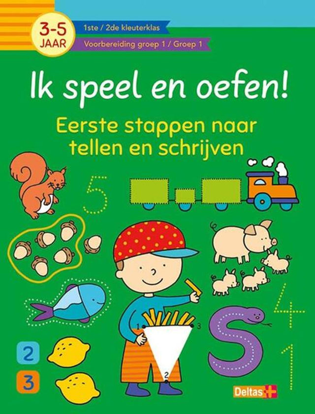 Deltas, die ich spiele und übe! erste Schritte im Zählen und Schreiben (3-5 Jahre)