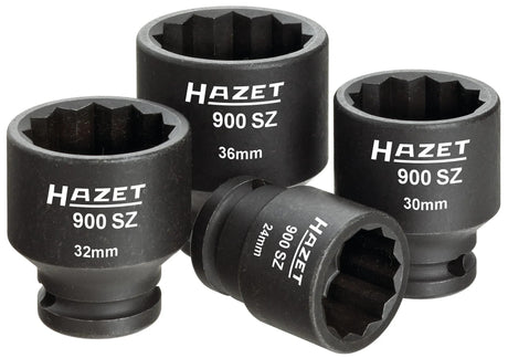Hazet Steckschlüsseleinsatz 900SZ 4 Maschinenstecksatz 1 2 6-kant
