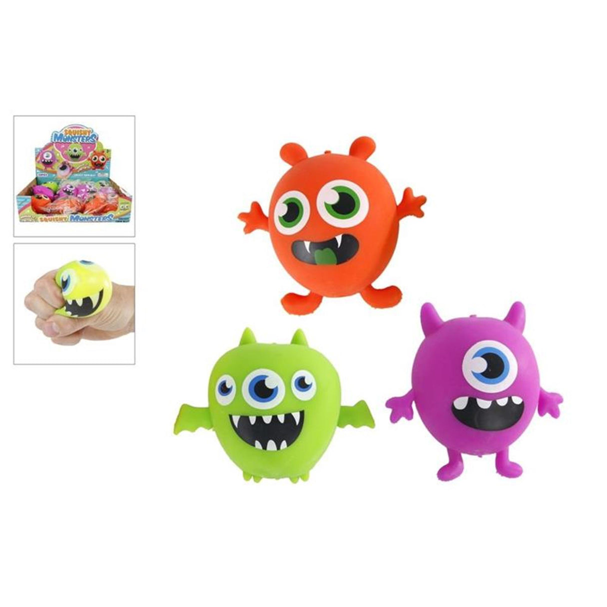 Monster-Quetschball 6cm