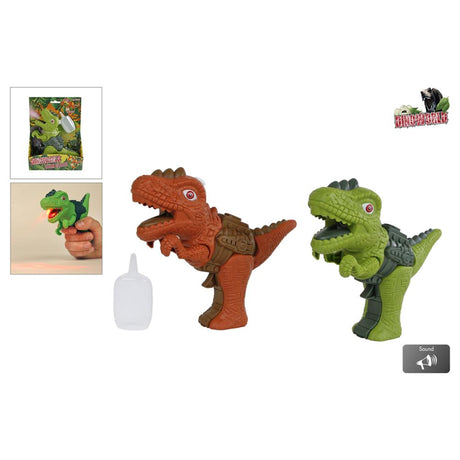 Dinoworld Dinosaurier mit Dampflicht und Sound 17cm