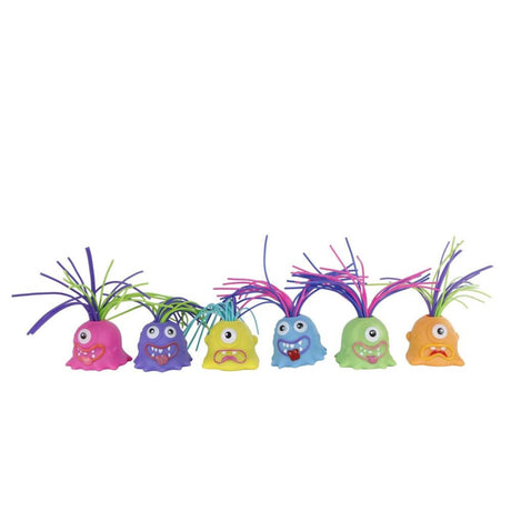 Brainboooom schreiende Monster mit Haaren 14cm mit Ton