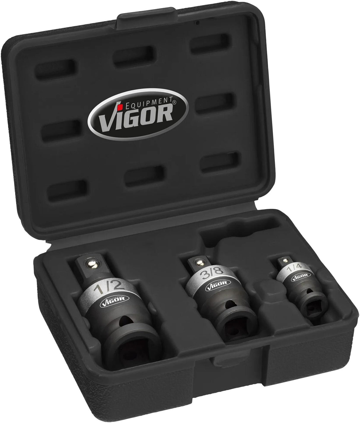 Vigor Steckschlüsselsatz V5505 Power Joint Kit mit Kugelgelenk 3-tlg.