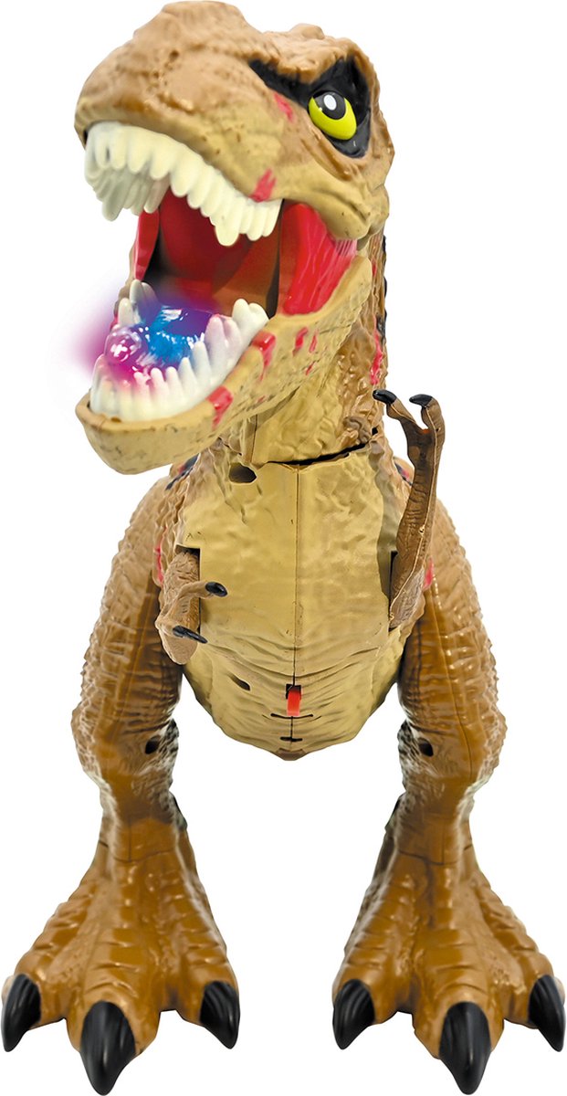 Lexibook RC Tirex Dinosaurier-Fernbedienung, LED-Rauchspucken mit Geräuschen, Lichteffekten und Gestensteuerung.