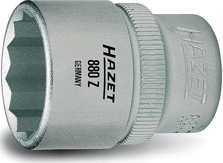 Hazet Steckschlüssel Stecknüsse 3 8 12mm 12-kant l1= 27,0mm