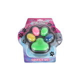 Glamour squishy mega kattenpoot 500gram 6ass 17cm